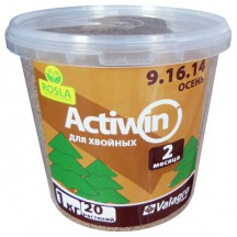 Комплексное минеральное удобрение для хвои Actiwin (Активин), 1кг, NPK 9.16.14+ME, Осень