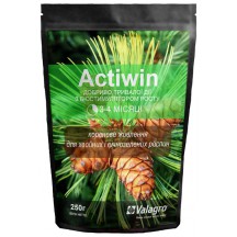 Комплексное минеральное удобрение для хвойных и вечнозеленых растений Actiwin (Активин), 250г, NPK 12.5.20+ME, 3-4 мес.