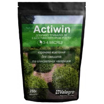Комплексное минеральное удобрение для самшита и вечнозеленых кустарников Actiwin (Активин), 250г, NPK 20.5.10+ME, 3-4 мес.