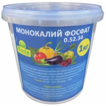 Комплексное минеральное удобрение монокалий фосфат, 1кг, NPK 0-52-34 Комплексное минеральное удобрение монокалий фосфат, 1кг, NPK 0-52-34